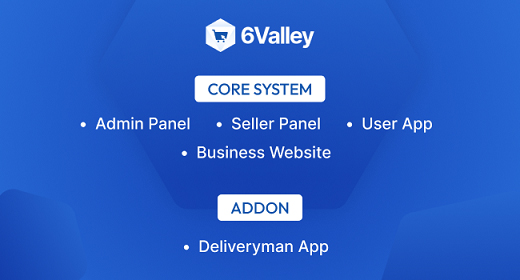 6valley eCommerce CMS